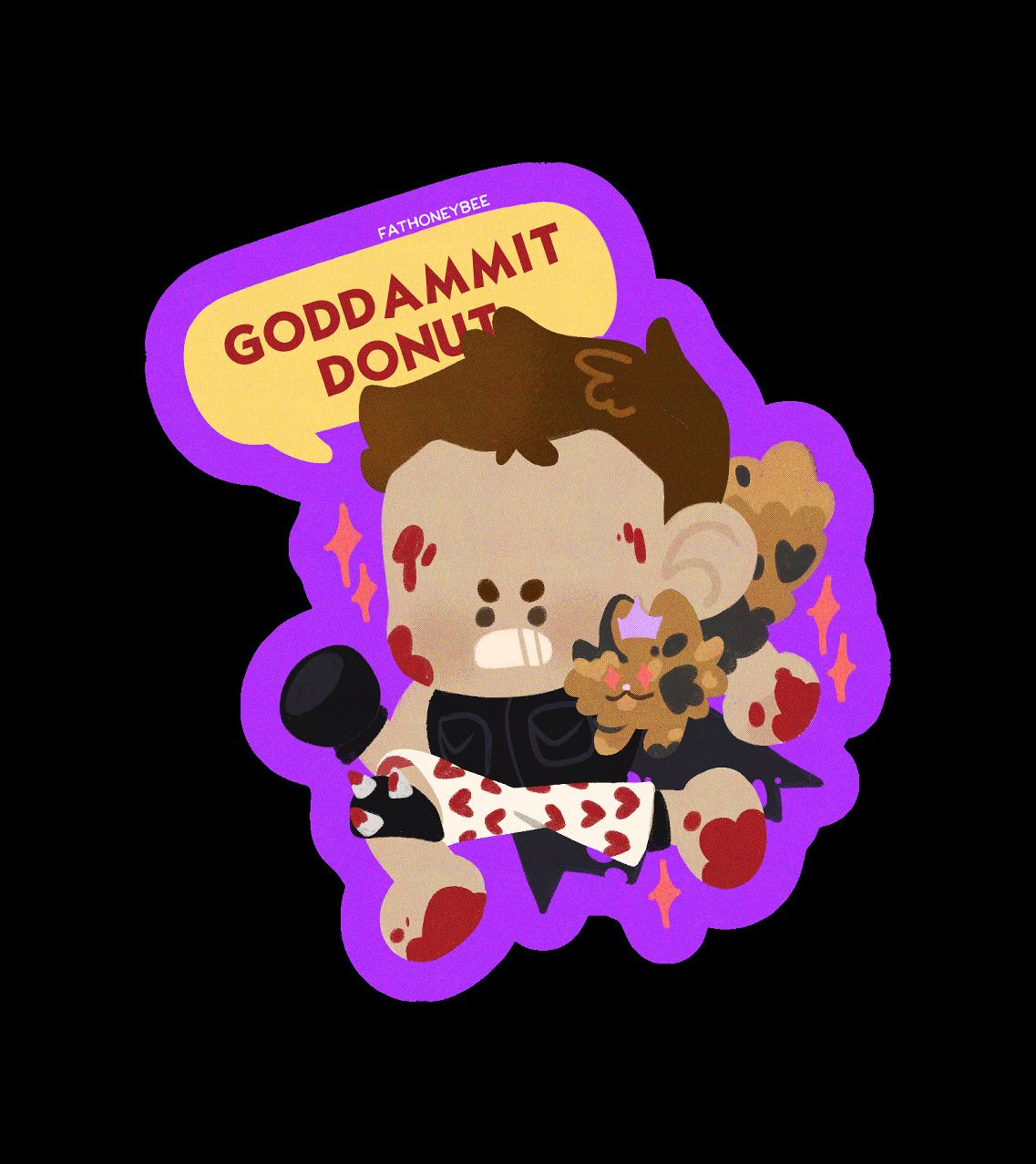 Dungeon Crawler Carl 3” Holographic Sticker