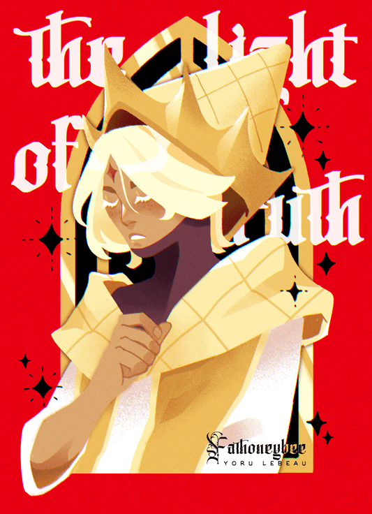 Cookie Run Pure Vanilla A3 Art Print