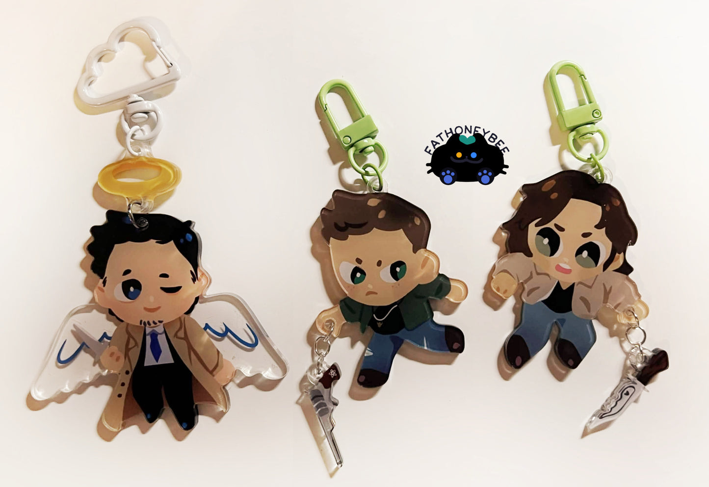 Supernatural Team Free Will Charms