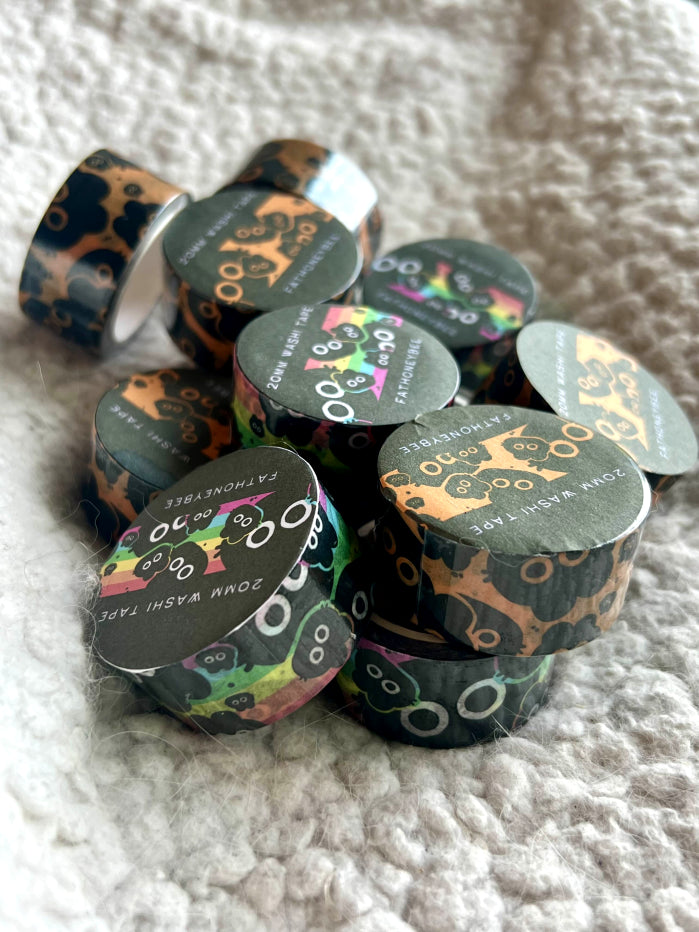 Microbe Cats 20mm Washi Tape