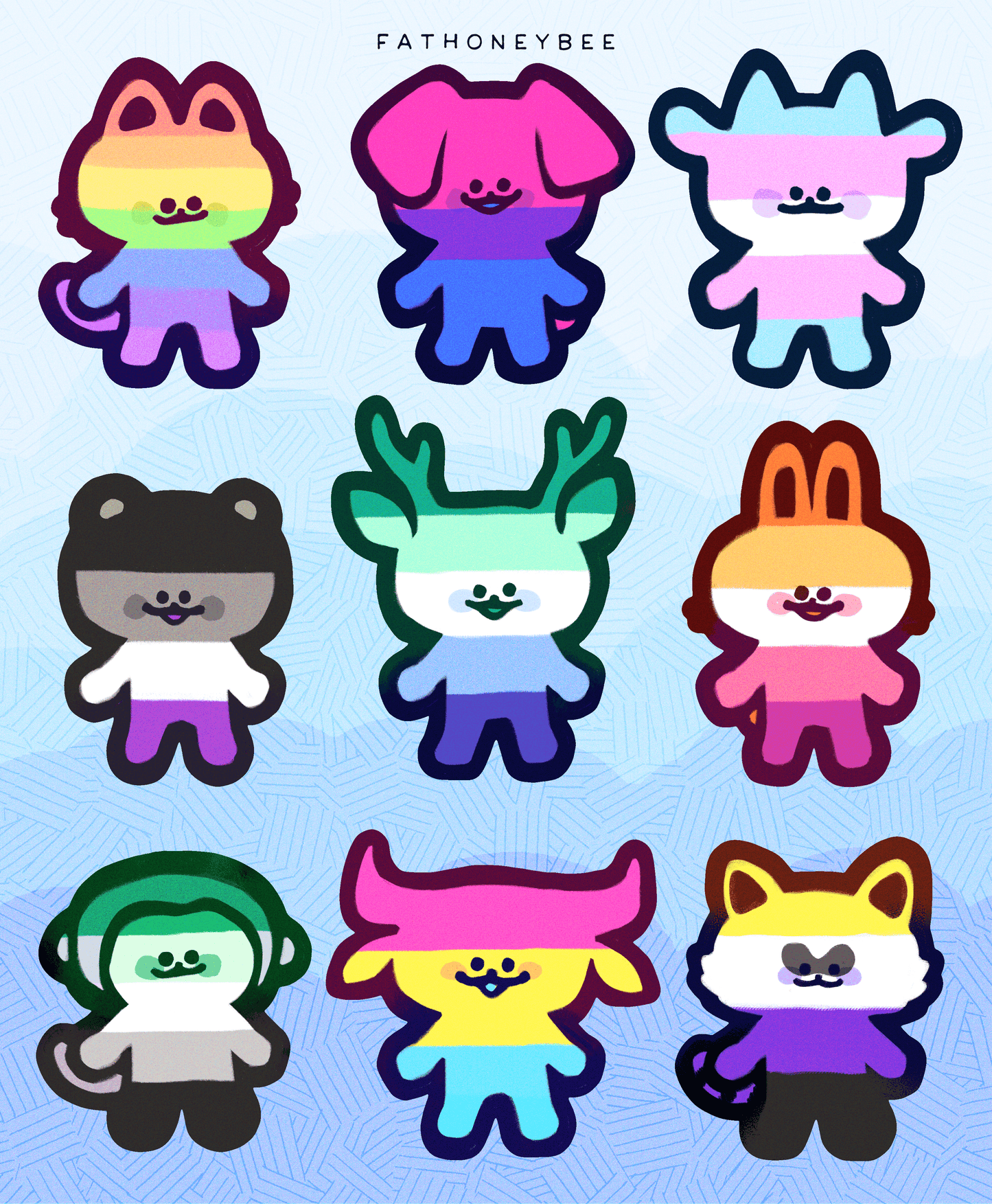 LGBT Holographic Critters