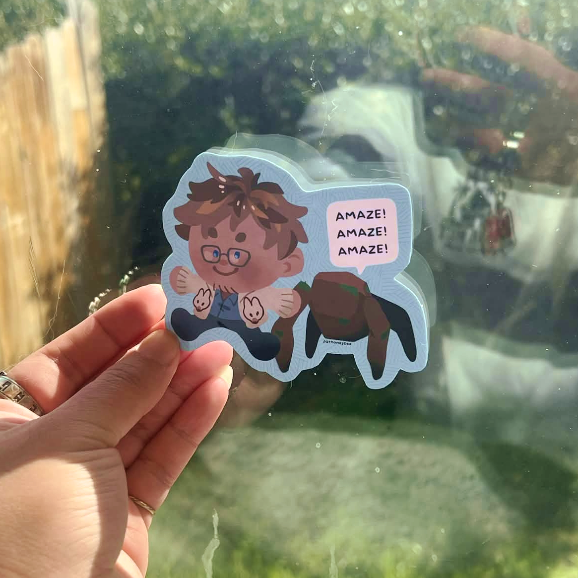 Project Hail Mary Ryland Grace & Rocky 3" Die Cut Sticker