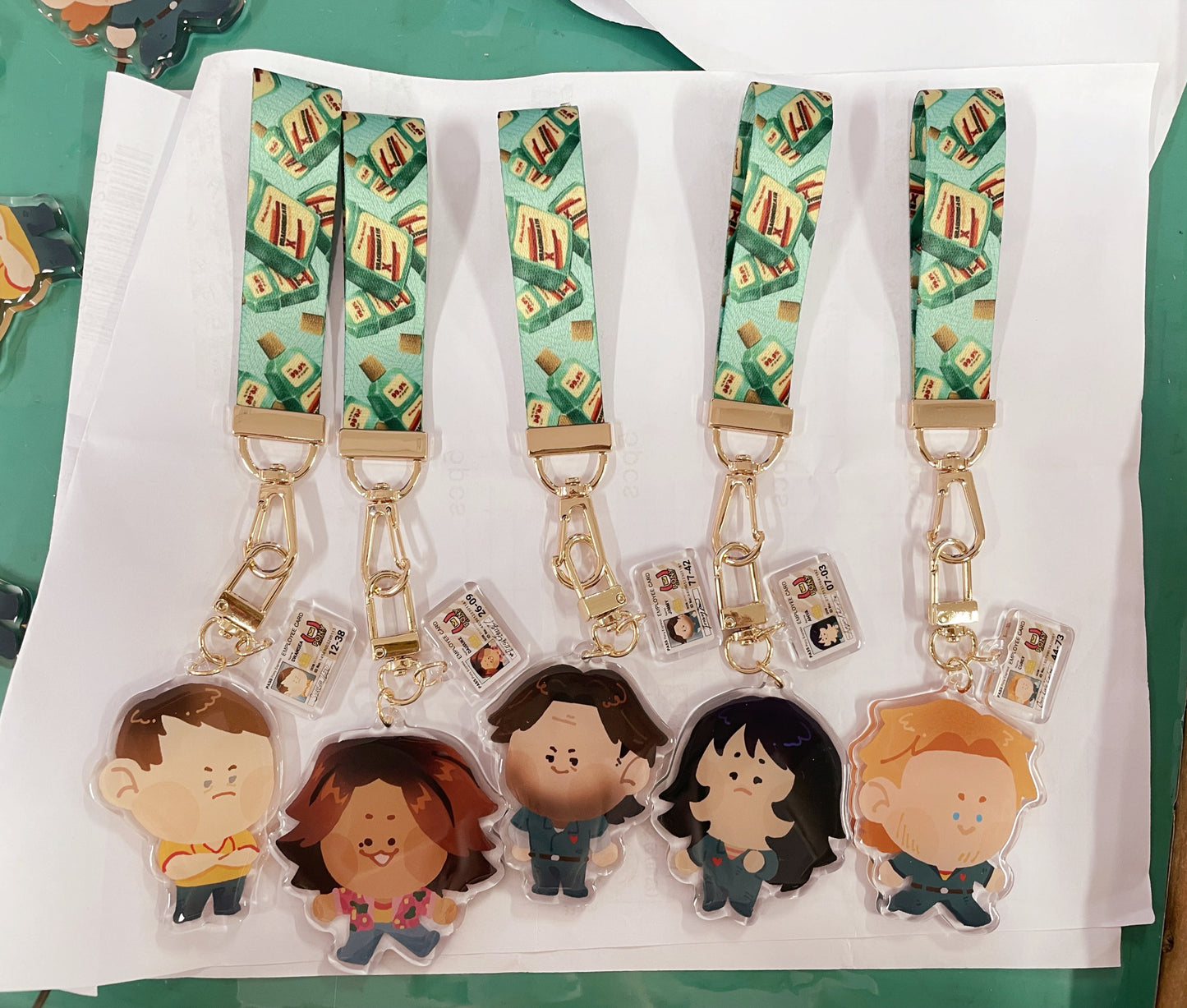 Mouthwashing Lanyard Keychain
