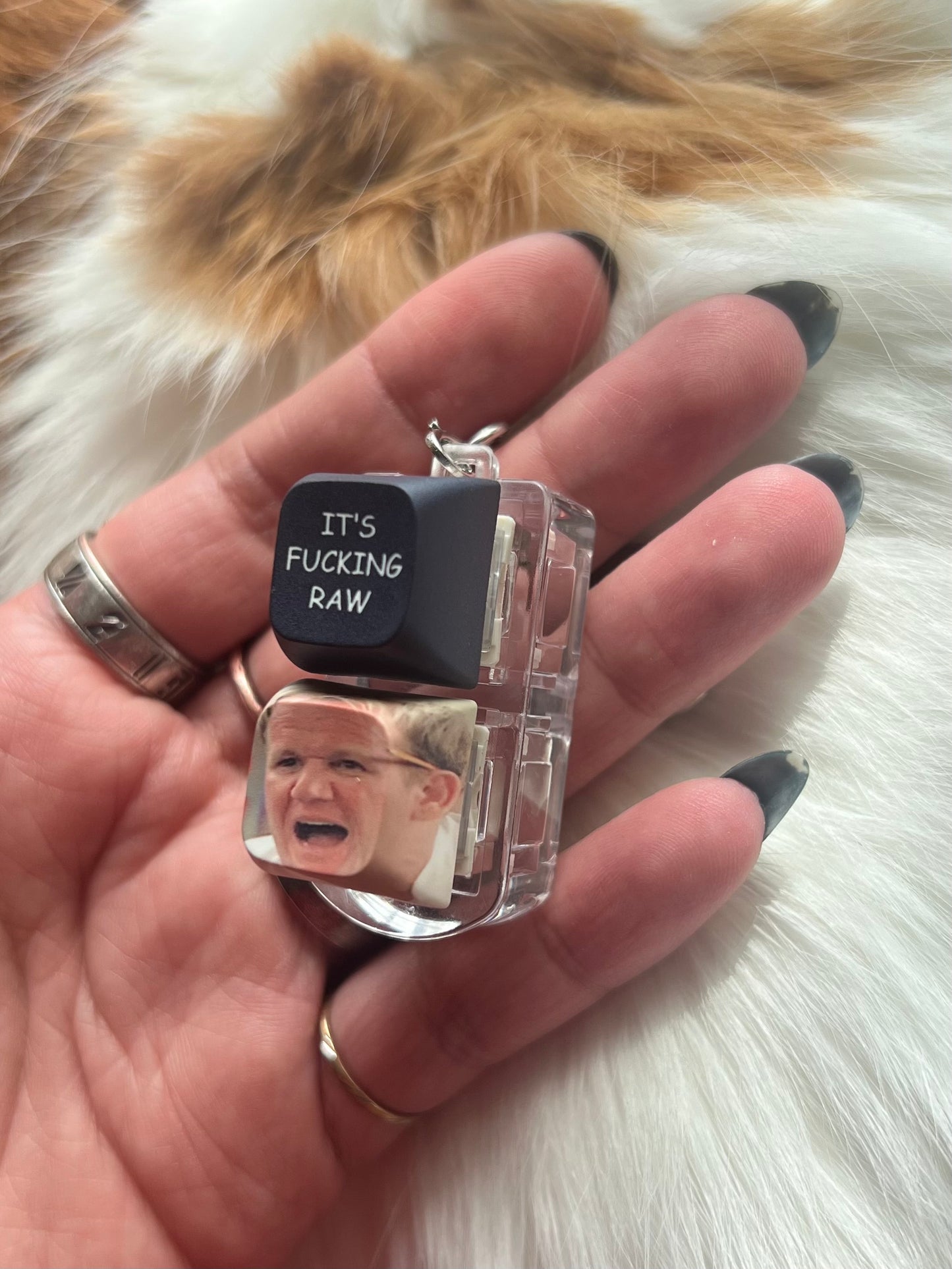 Gordon Ramsay Clicky Keychain