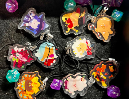 Cookie Run Mini Phone Charms