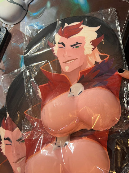 League of Legends Rakan 3D Oppai Mousepad