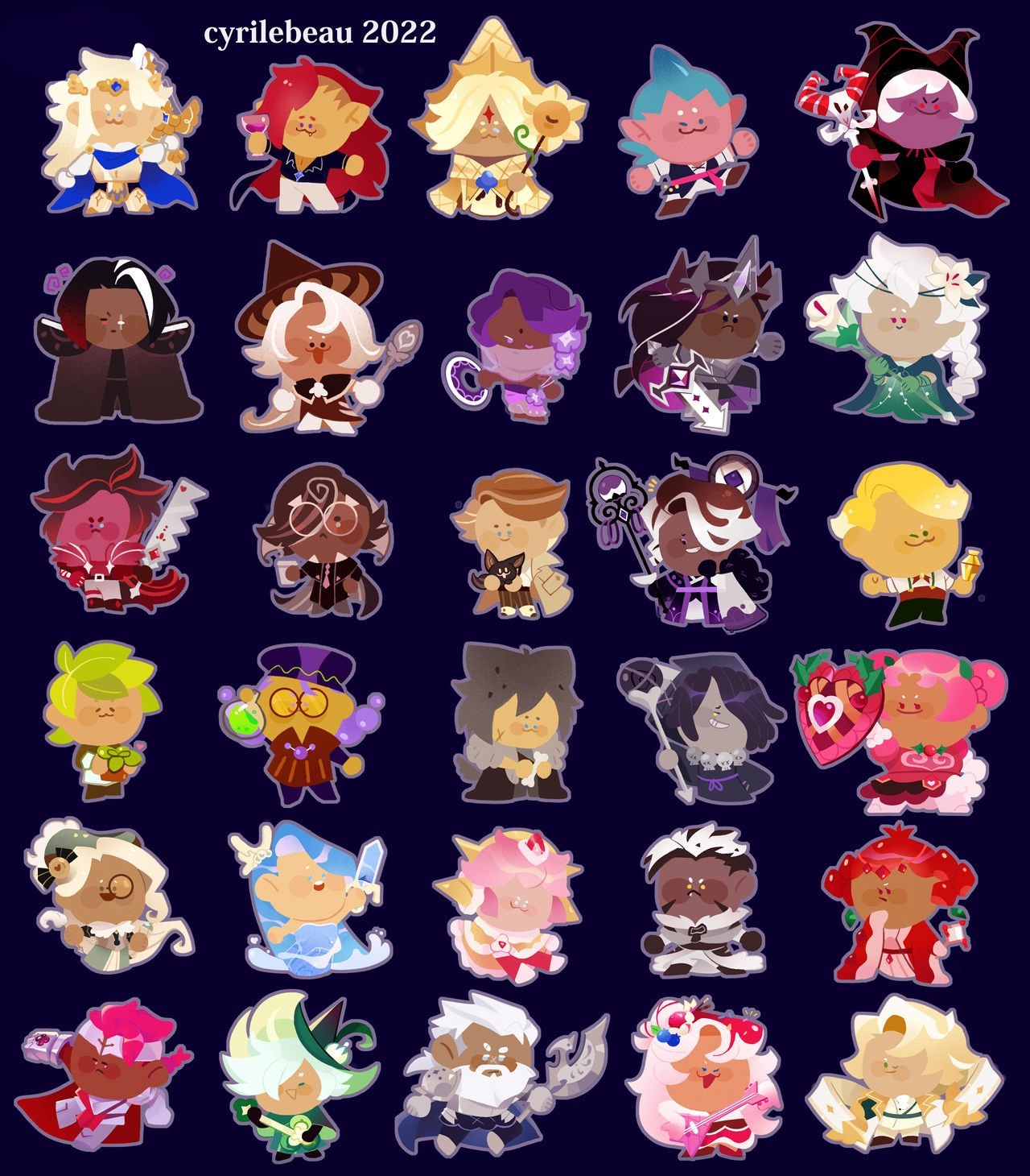 Cookie Run Mini Phone Charms (B GRADE)