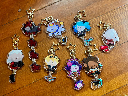 League of Legends 2" & 1" Running Charms