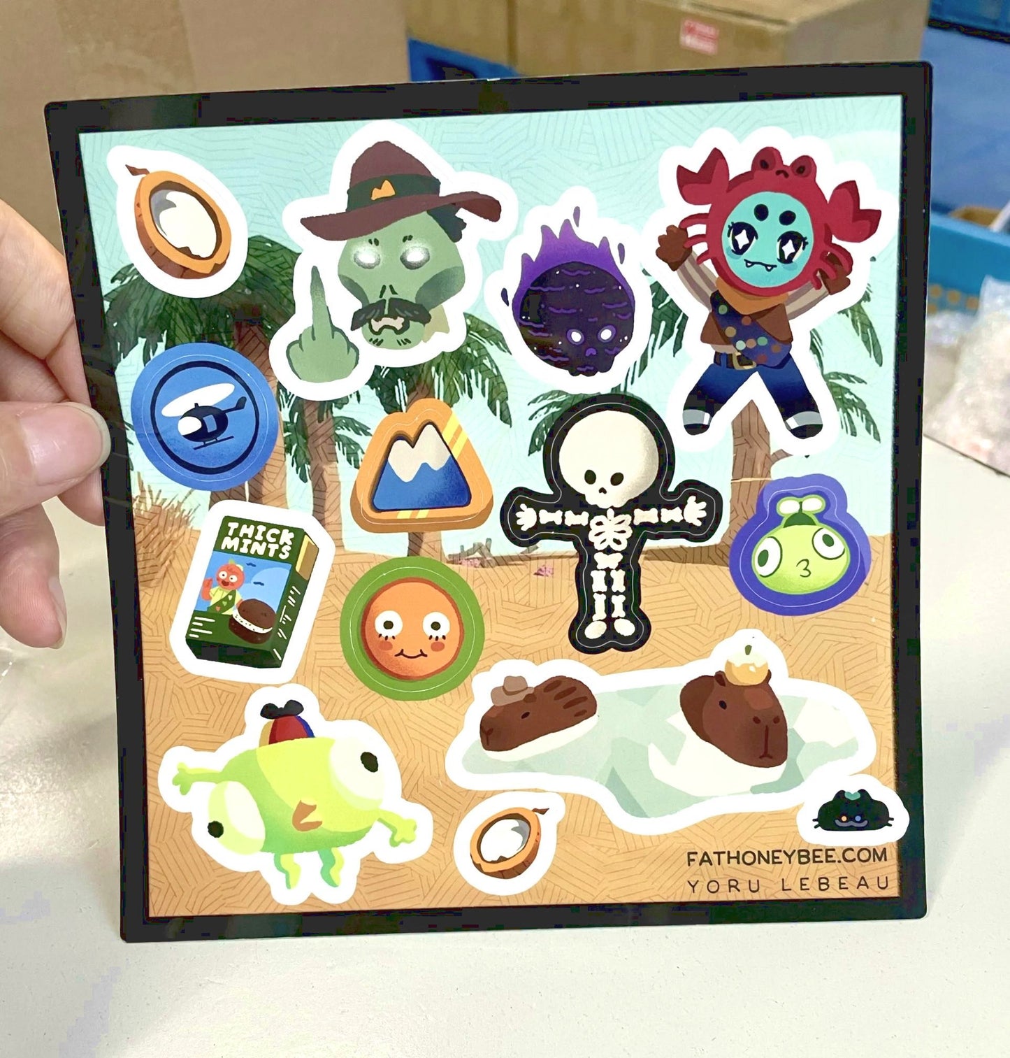 PEAK 6x4 Stickersheet