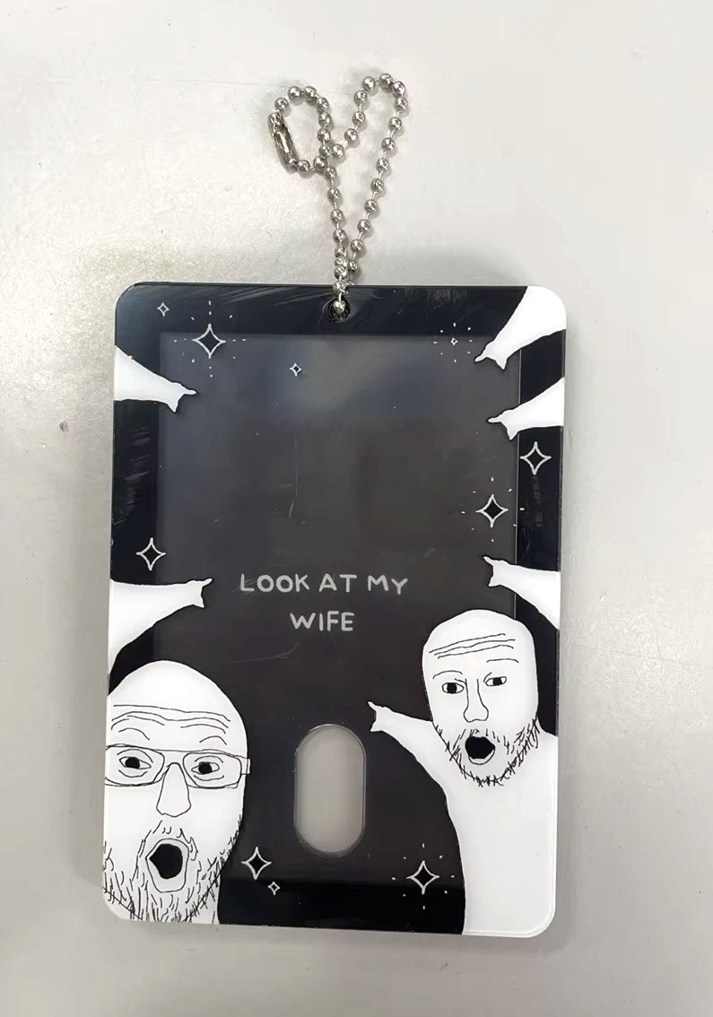 !!PREORDER!!! Wojack Pointing Photocard Holder Keychain