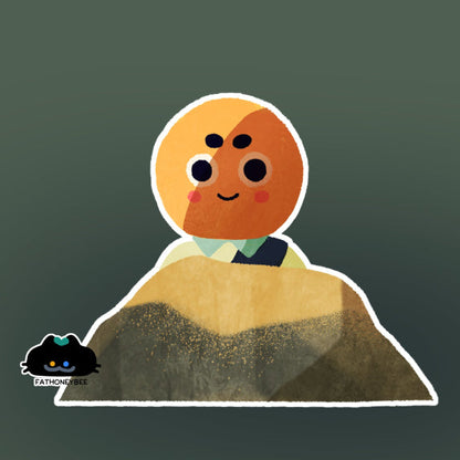PEAK 4" Looker Peeker Sticker