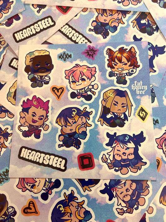League of Legends HEARTSTEEL2 6x6 Stickersheet