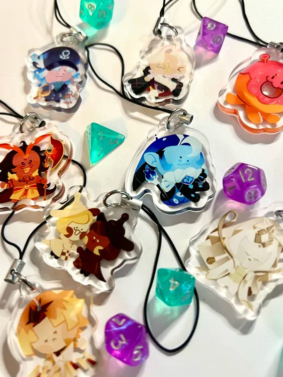 Cookie Run Mini Phone Charms