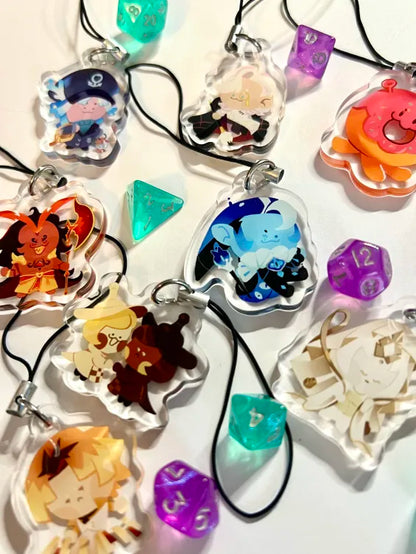 Cookie Run Mini Phone Charms
