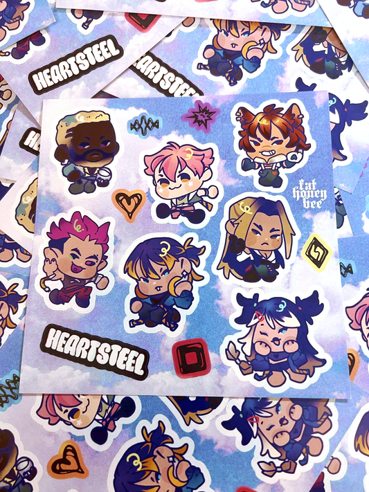 League of Legends HEARTSTEEL2 6x6 Stickersheet