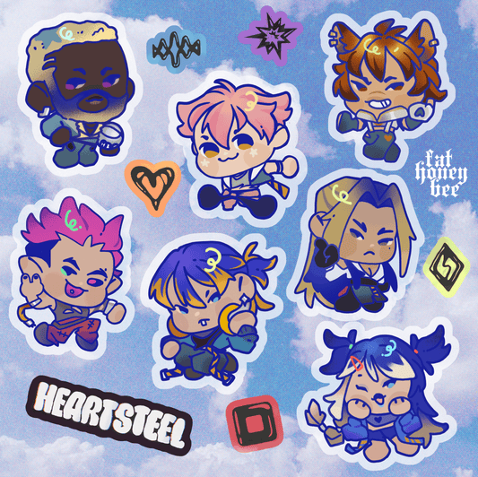 !!PREORDER!! League of Legends HEARTSTEEL2 6x6 Stickersheet
