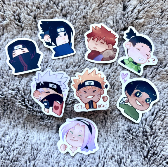 Naruto Sticker Set (matte)