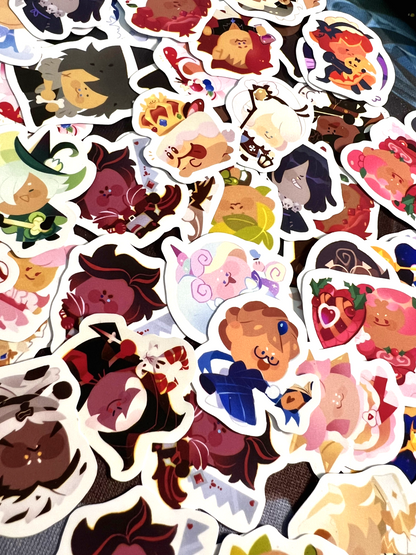 Cookie Run Mini Chibi Stickers