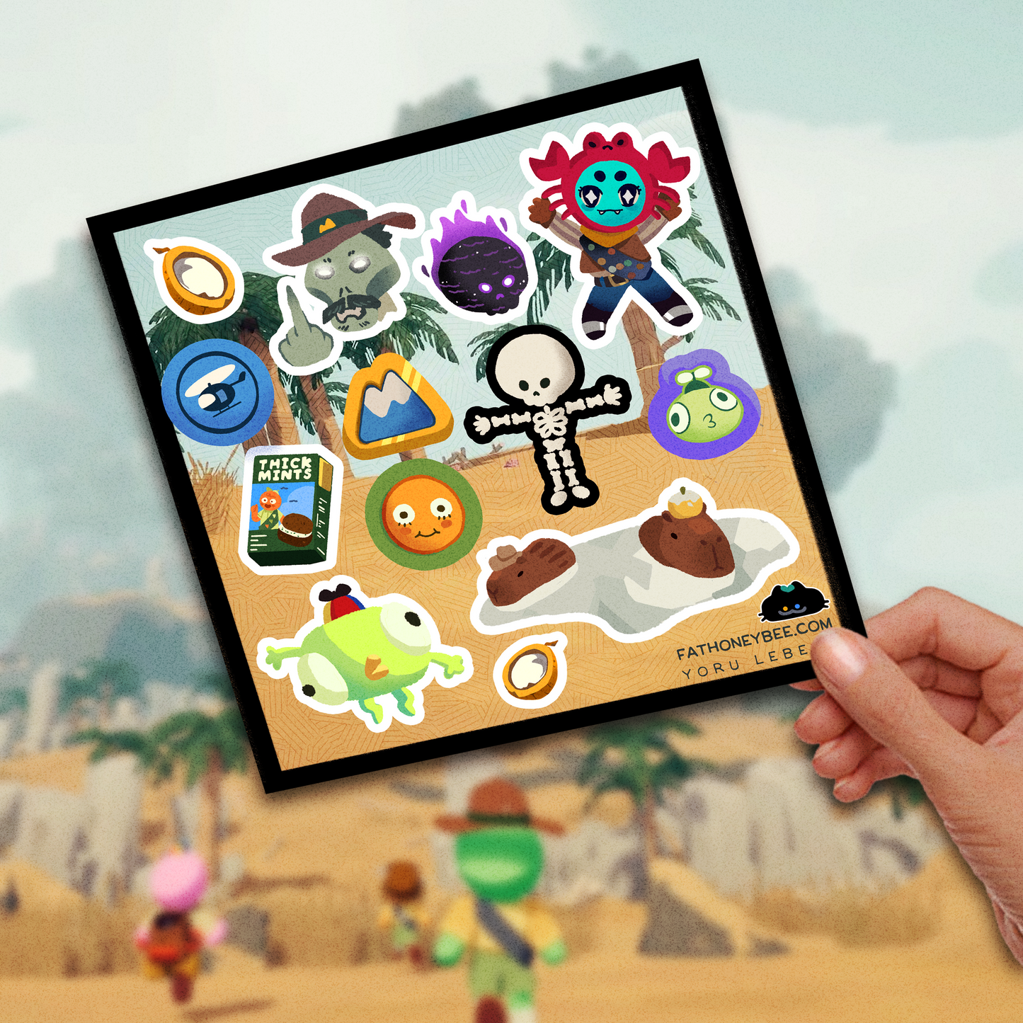 PEAK 6x4 Stickersheet