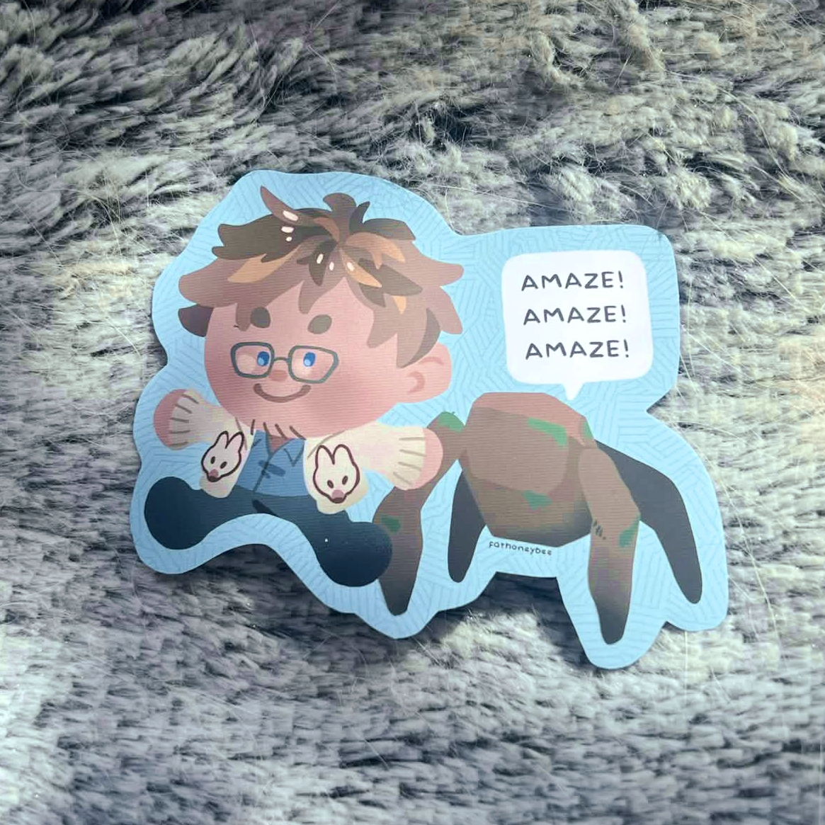 Project Hail Mary Ryland Grace & Rocky 3" Die Cut Sticker