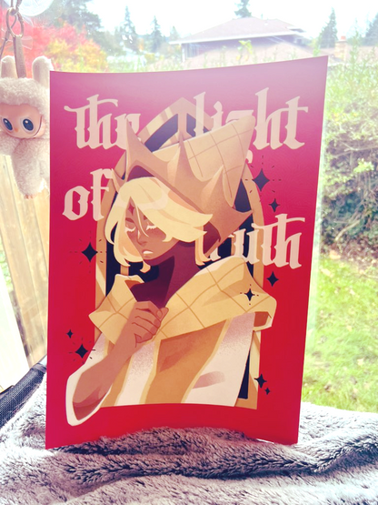 Cookie Run Pure Vanilla A3 Art Print