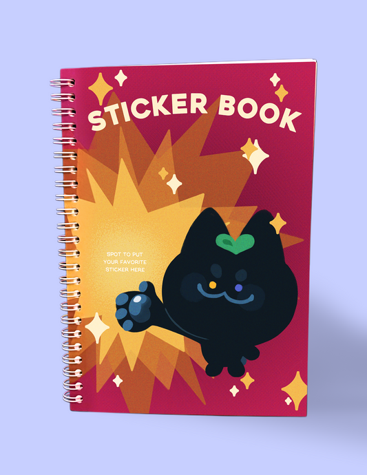 Reusable Sticker Book A5