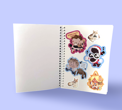 Reusable Sticker Book A5